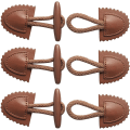 Miniatyrbilde 1 av 5: Jakke-erstatningsknapper, Hornknapper, 10 par syknapper