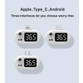 Miniatyrbild 1 av 5: Mobiltelefon USB smart termometer Bao k8 beröringsfri infraröd termometer