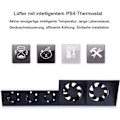 Miniatyrbillede 2 af 5: ##/Notebookkøler med automatisk temperaturføler Meget stille blæser##/
