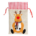 Miniatyrbillede 2 af 5: ##/3 x Små Juleposer (18x30CM) - Julegaveposer med Træk snor##/