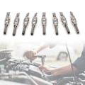 Miniatyrbild 2 av 5: 8-delars Glödstift Metall 6.5l 6.2l Snabbstart Glödstift Auto Reservdelar - Set