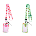 Miniatyrbillede 2 af 5: 3 stk. Frugt-Snore med Badgeholder, Hals Snore Badge Hol