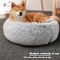 Miniatyrbilde 3 av 5: 1 Stykke (Grå, 50 cm) Hulebed for Hunder og Katter, Anti-Stress Liten