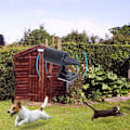 Miniatyrbild 2 av 5: (145 x 61 x 117 cm) Utomhusgrillskydd 210D, UV, Vattentätt,