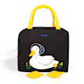 Miniatyrbilde 1 av 6: ##/Ande lunsjboksbag, søt tegneserie lerret lunsjboksbag, svart##/