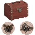 Miniatyrbilde 5 av 5: 2 Antikk Stil Lås Vintage Låser Hasp Lås Lås Spenne Butt