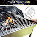 Miniatyrbillede 5 af 5: 4 stk. Grillbørste Udskiftningshoveder, Trådbørste-fri Grillrensebørste Udskiftelige Hoveder Passer Mo