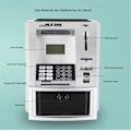 Miniatyrbilde 2 av 5: ##/Spargris kreativ spar gris simulering av minibank mini minibank##/