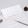 Miniatyrbillede 5 af 5: /#/2PC Plastmalerspalet med 33 rum grebhul og penselholdere/#/
