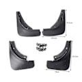 Miniatyrbild 3 av 5: Stänkskydd Mud Flaps För- B7 2011-201 Europeisk Fullständigt Skydd Stänkskydd 4st Mudguard p20241126779