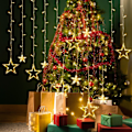 Miniatyrbillede 5 af 6: ##/LED-lysstreng 3,5m stjerner LED-lysstreng lysgardin, 8 modes##/