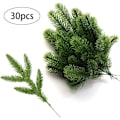 Miniatyrbillede 1 af 2: Kunstige Pindgrene Grønne Planter Kunstige Gran Grene Fa