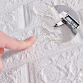 Miniatyrbilde 3 av 5: 6 stk 3D murstikker i murstein, 3D murstein tapet, DIY selvklebende
