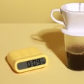 Miniatyrbilde 3 av 5: Gul Digital Vekkerklokke T-Audace Digital Klokke, Bærbar Batteri