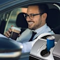 Miniatyrbillede 5 af 5: ##/Passer til Tesla Model Y Model 3 2022 2021 Centerkonsol Kopholder Kun kompatibel med ny konsol##/