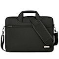 Miniatyrbillede 2 af 4: One Piece Sort Laptop Taske 15 Tommer Vandtæt Laptop Sleeve Med
