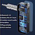 Pikkukuva 3 / 5: ##/Bluetooth 5.0 -vastaanotin, Auton Bluetooth-sovitin Melunvaimennuksella, Au##/