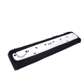Miniatyrbillede 5 af 5: 88-Tast Strækbar Digital Klaver Tastaturbetræk, Sort