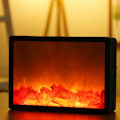 Miniatyrbild 2 av 2: ##/Realisttisk Eldstad Lykta, Jul Flamma Lampor LED Simulerad##/