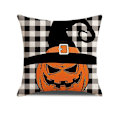 Miniatyrbillede 2 af 5: ##/(4 stk.) Halloween pudebetræk 45*45 cm##/