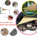 Miniatyrbillede 2 af 5: ##/(Beige) Trekant Solsejl 3X3X3m - 300D Solbeskyttelse Parasol##/