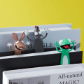 Pikkukuva 4 / 5: 3 kpl 3D-piirretty eläin kirjanmerkkejä Wacky Palz kirjanmerkki PVC Anim