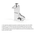Miniatyrbilde 4 av 5: P2015 Reparasjonsbrakettsett Manifold For 2.0 Tdi Manifold 03l129711e