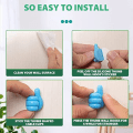 Miniatyrbilde 1 av 5: 20 stk Tommelkroker Adhesive Hooks, Nøkkelholder for Vegg Fargerik