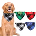 L Hundhalsband Ljus Husdjursbandanas Halsduk Justerbar 4-set
