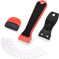 Miniatyrbilde 3 av 5: 200 stk Hvite Plast Dobbeltsidige Razor Blades Sett Dobbeltkant P