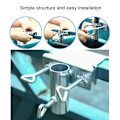 Miniatyrbillede 4 af 4: ##/Stabil Parasolholder Solskærm Stativ Balkon Balustrade##/