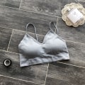 Miniatyrbild 3 av 5: 4 stycken (L) Camisole-bh med vaddering för kvinnor