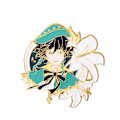 Miniatyrbillede 1 af 5: Leaving Clock x401 - Anime Original God Metal Badge Youxi Walnut d