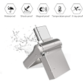 Pikkukuva 3 / 5: 32 Gt Mini USB 3.0 Type C Kaksois-USB-muistitikku, OTG Nopea W