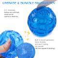 Miniatyrbild 3 av 5: Sound Dog Ball Set med 3 Flytande Vattenhundbollar, Studsande Indestruktibel