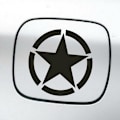 Pikkukuva 1 / 5: Heijastava Pentagram Polttoainesäiliön Auton Tarra, Tähti Auton Tarra, 4x