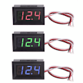 Miniatyrbild 2 av 5: ##/Grön digital voltmeter 0-30V Svart Unik kod##/