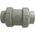 Miniatyrbillede 1 af 2: Diameter (20mm) vandtæt Lmell grå inline checkventil til vaskemaskine