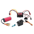 Miniatyrbilde 2 av 5: Wltoys A959 A979 A959-B 1/18 RC Bil Oppgradert Børsteløs 2435 Motor 35A ESC 21G Servo TX RX Kombosett