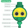 Miniatyrbillede 2 af 5: 1 Pak Automatisk Vandingstimer, Smart Digital Slangehane Timer