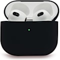 Miniatyrbillede 2 af 5: 6 stk. Sort Silikonetui Kompatibelt med Airpods 3, Beskyttende C