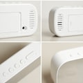 Miniatyrbild 4 av 6: ##/Elektronisk klocka med vit LED-digital display##/