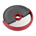Miniatyrbillede 2 af 5: Disc Let-Let Pizza Cutter Slicer Hjul Kompakt, Rustfrit Stål
