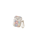 Miniatyrbillede 2 af 5: Sød Transparent Airpod 2/1 Etui med nøglering, Cartoon Smiley P