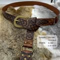 Miniatyrbillede 5 af 5: Viking Celtic Stribet Bælte Middelalder Vintage Ridder Bælte Cosplay st