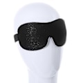 Miniatyrbilde 4 av 4: Sovemaske 2-pakning, oppgradert 3D-konturert 100 % blendingsfri øyemaske for soving med justerbar stropp svart/blå