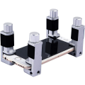 Miniatyrbild 5 av 5: Set/4 Stycken Justerbara Metallklämmor, Limklämmor, LCD