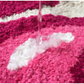 Miniatyrbillede 4 af 5: Badeværelsesmåtter - Kirsebærformet Antislip Måtte, Vaskbar Mikrofiber Ab