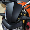 Miniatyrbilde 4 av 5: For Yamaha MT-09 FZ-09 motorsykkel modifisert liten vindskjerm aluminiumslegering frontrute deksel