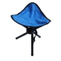 ##/Blå campingstol med tre ben för fiske##/
